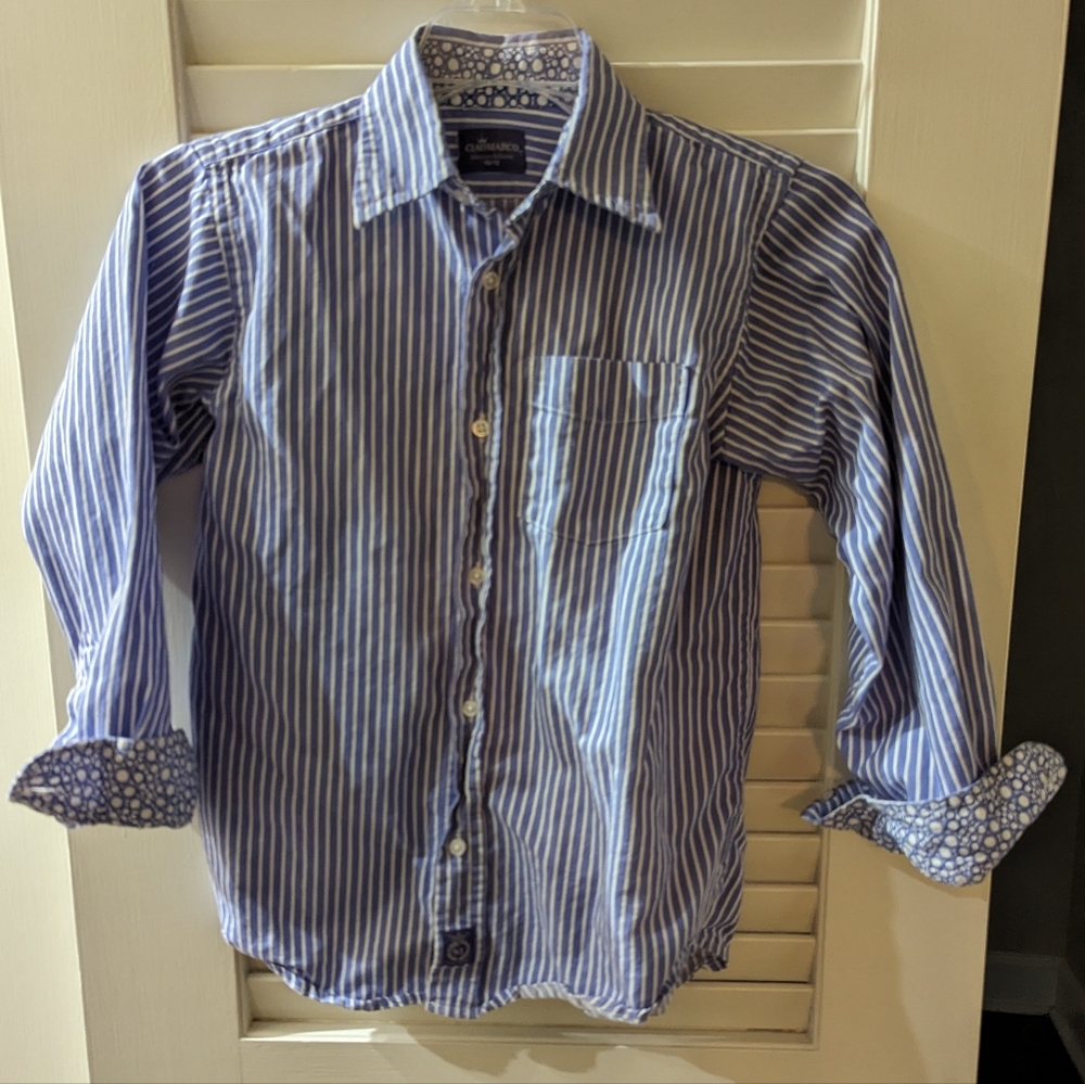 Ciao Marco Boy's Long Sleeve Button Down